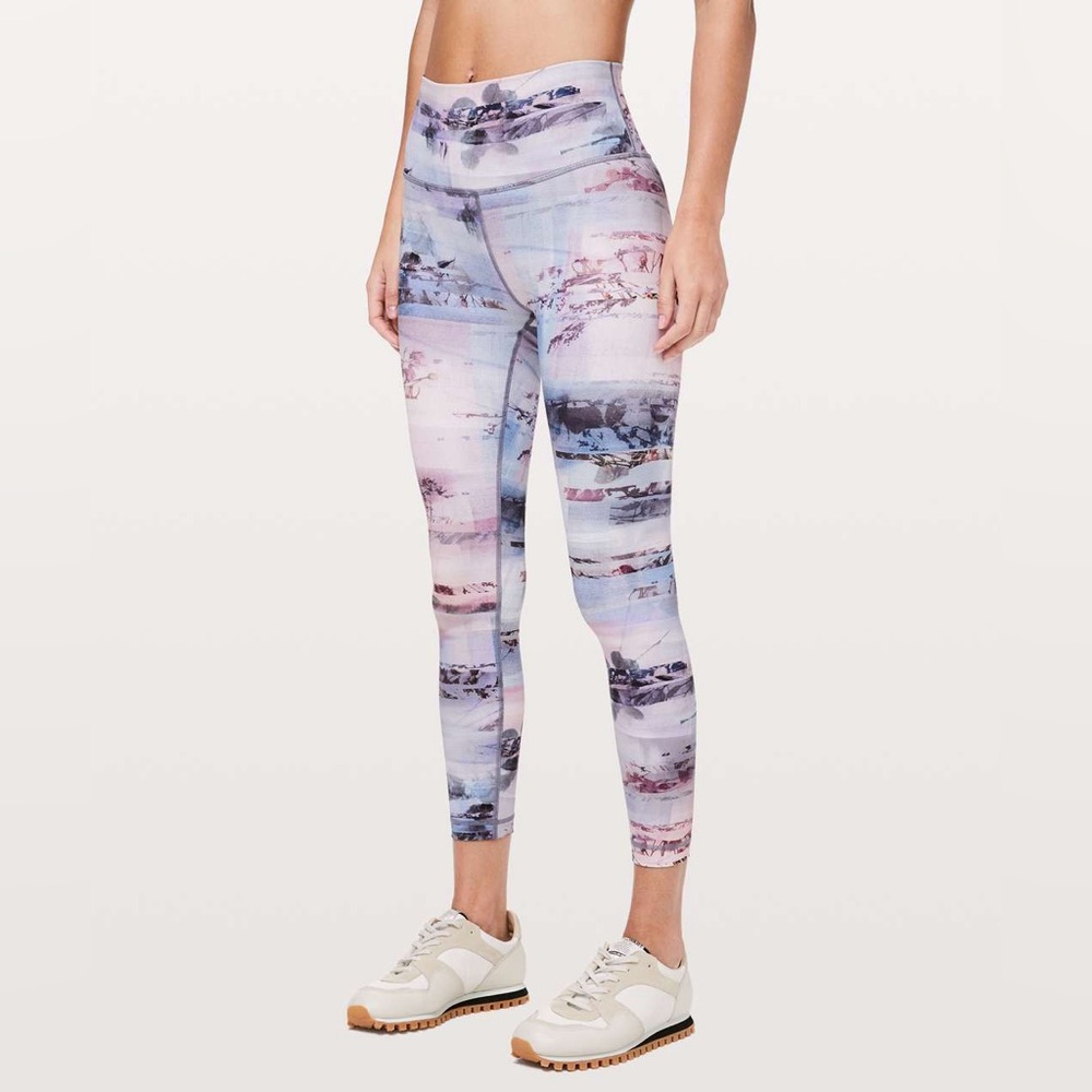 Lululemon Wunder Under High-Rise Tight Full on Luxtreme Leggings Multi Size 4